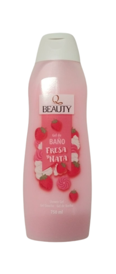 Gel De Baño Fresa Y Nata