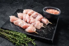 4 Sticky BBQ Chicken Kebabs