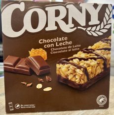 Corny Chocolate con Leche P6 150g