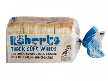Roberts Thick White Sliced 800g