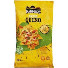 Banderos Nachos Queso