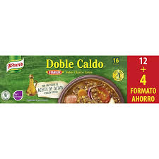 Knorr Doble Caldo 16Pastillas/ Doble strength stock cube 16p