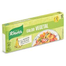 Knorr Caldo Vegetal 12Pastillas/ Vegetable Stock cubes 12p