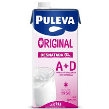 Puleva Leche Desnatada A+D/ Skimmed Milk