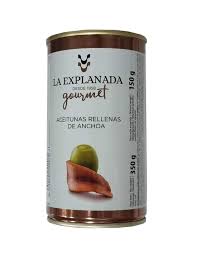 La Explanada Aceitunas Rellenas de Anchoa 350g