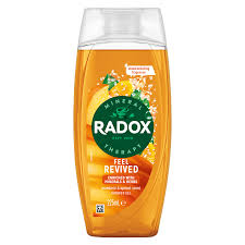 Radox Shower Gel Mandarin & Apricot 225mls