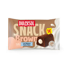Dulcesol Snack Brown x 3 unidades 135g